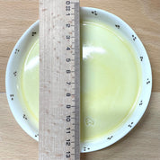 Mini serving plate with black dots