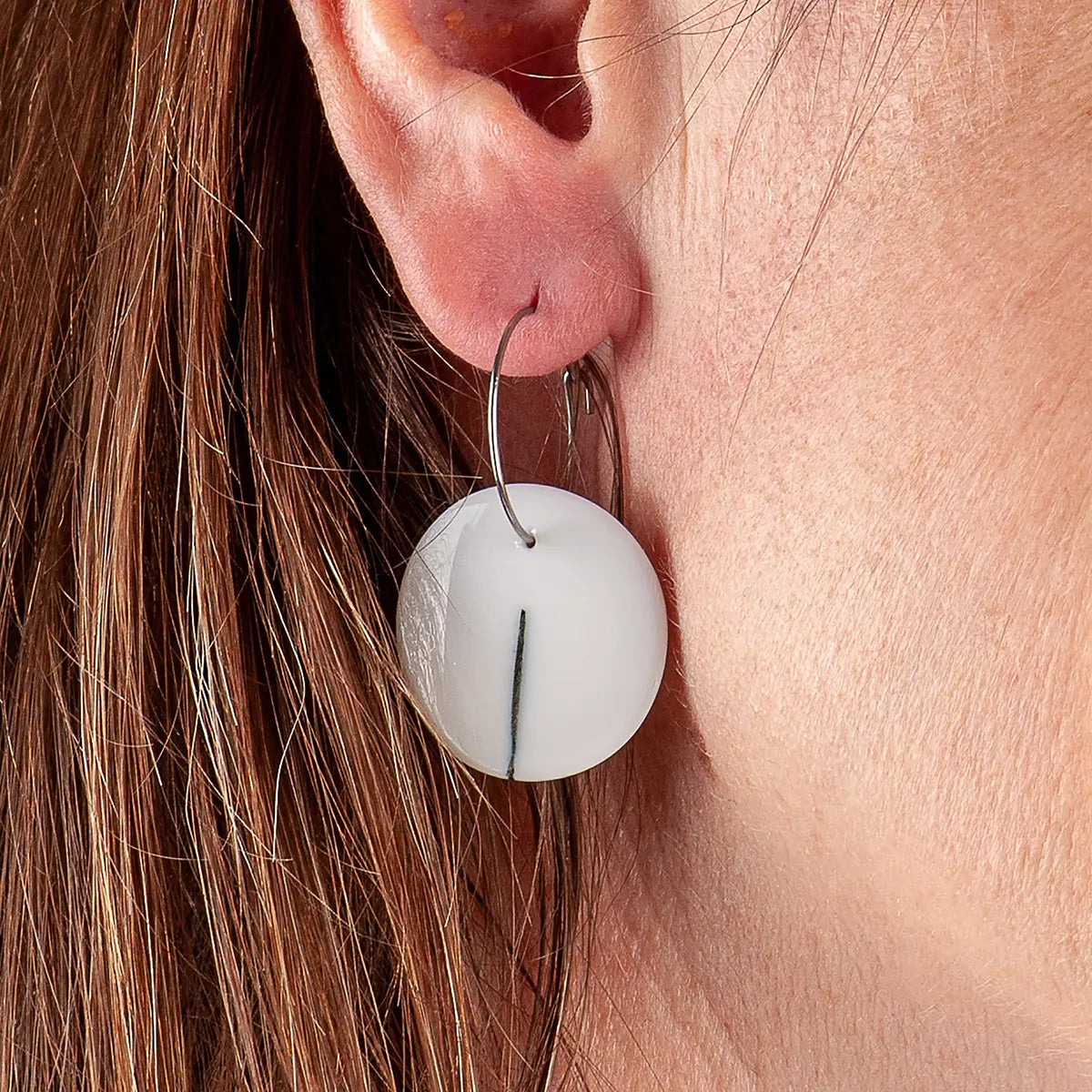 Porcelain Earrings One Urchic Porcelain