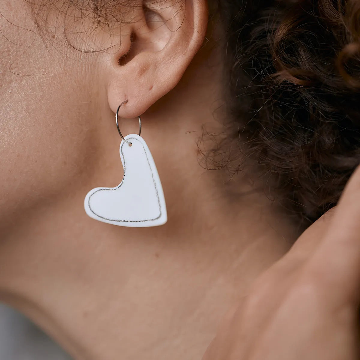 Porcelain Earrings - Valentines selection
