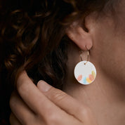 Porcelain Earrings - Summer Rainbow
