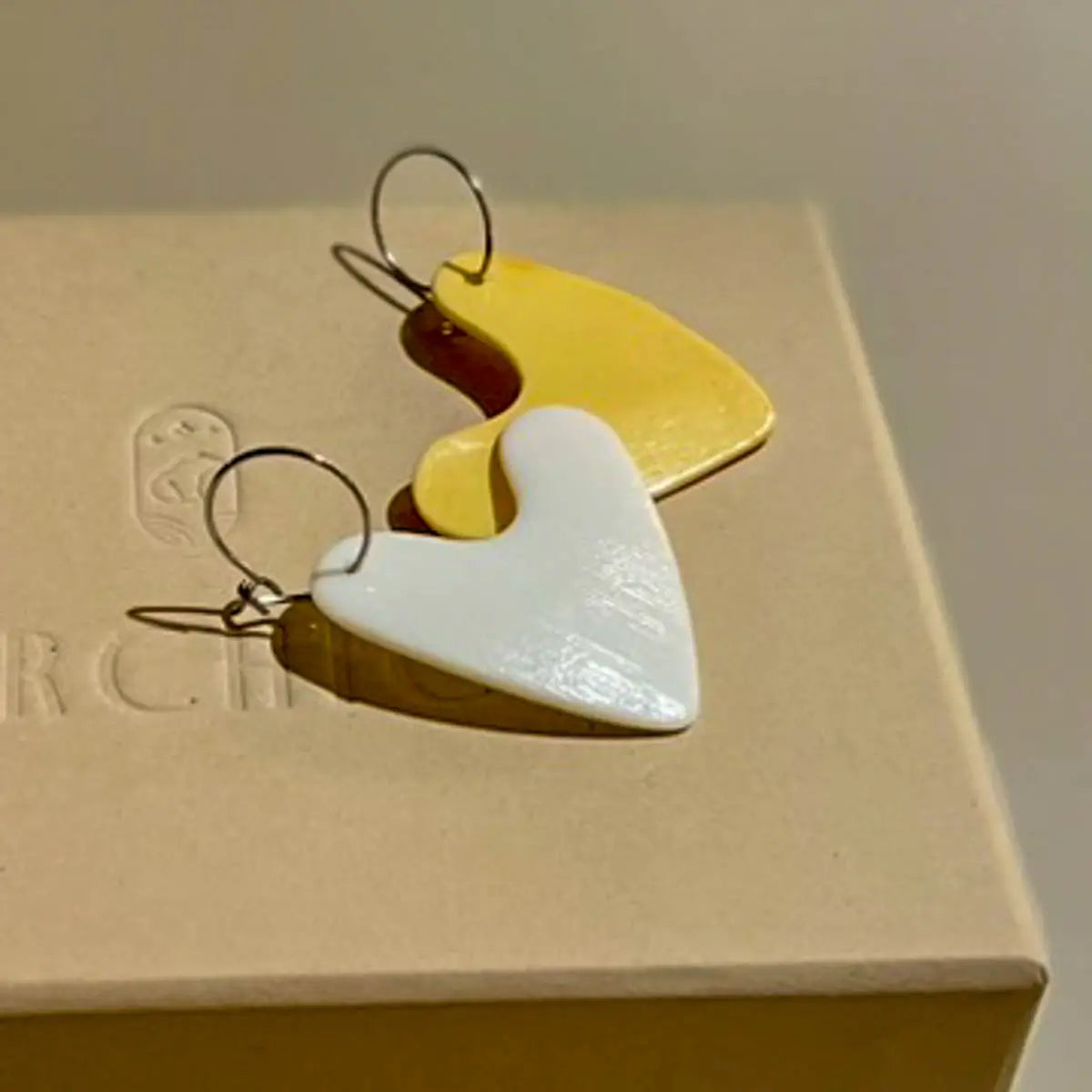 Porcelain Earrings - Valentines