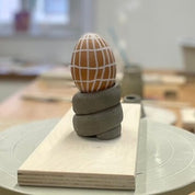 VELIKONOČNA DELAVNICA Podstavki za pirhe - oblike iz gline / EASTER WORKSHOP Easter Egg holders –  shapes in clay