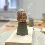 VELIKONOČNA DELAVNICA Podstavki za pirhe - oblike iz gline / EASTER WORKSHOP Easter Egg holders –  shapes in clay