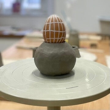 VELIKONOČNA DELAVNICA Podstavki za pirhe - oblike iz gline / EASTER WORKSHOP Easter Egg holders –  shapes in clay